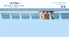 Desktop Screenshot of drpeterhetzler.com